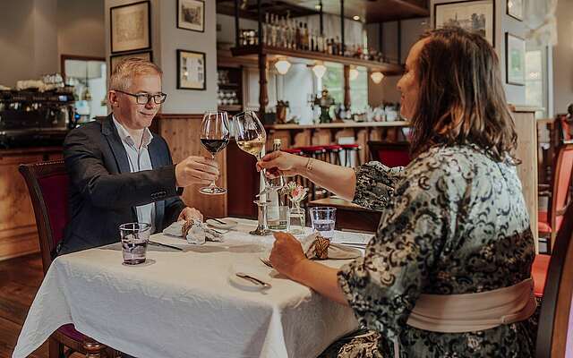 Abendessen im Romantik Hotel Gutshaus Ludorf