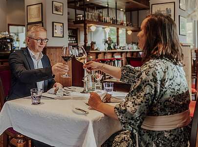Abendessen im Romantik Hotel Gutshaus Ludorf
