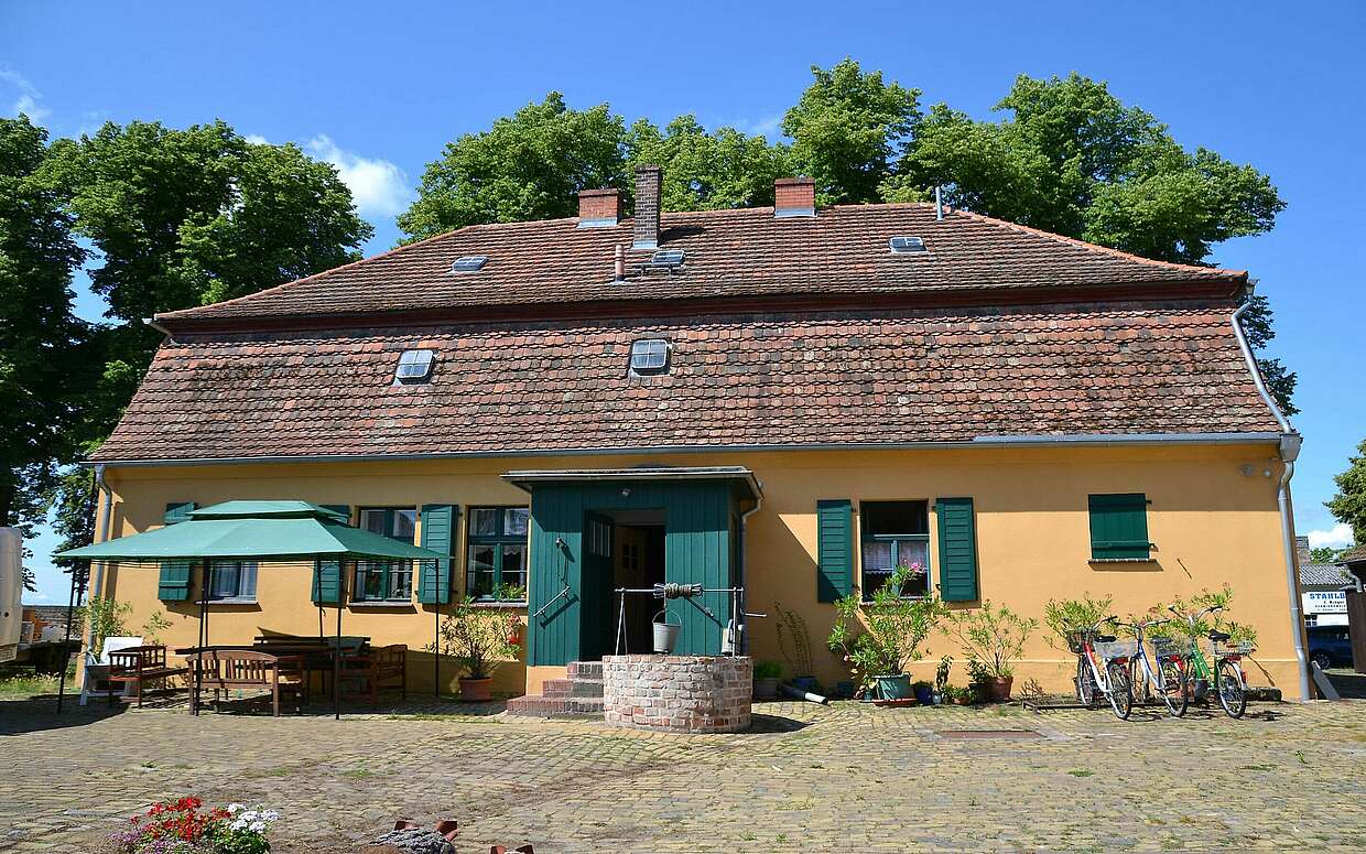 Der Luckehof in Premnitz: Er ist einer der wenigen bis heute erhaltenen Vierseitenhöfe in Brandenburg.