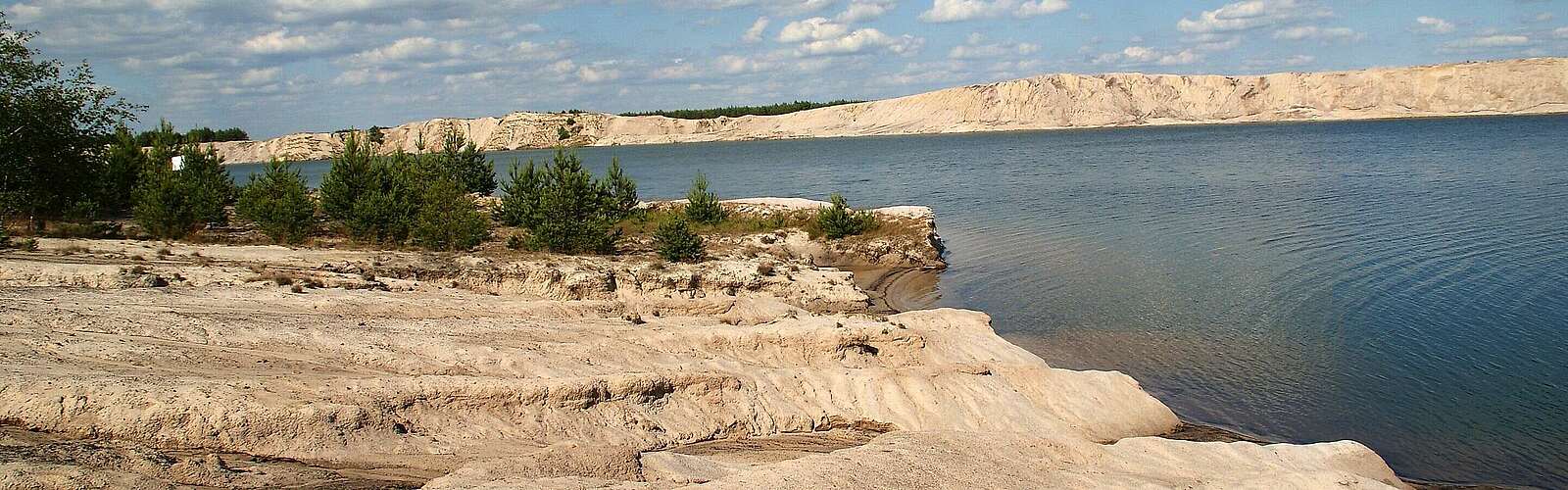 Gefluteter Tagebau im Niederlausitzer Landrücken,
            
        
                Foto: Tourismusverband Niederlausitz e.V./Claudia Donat
