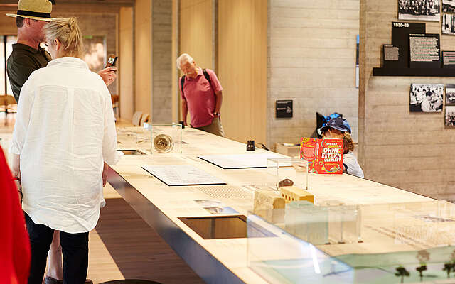 Dauerausstellung im Besucherzentrum Bernau für das UNESCO-Welterbe Bauhaus