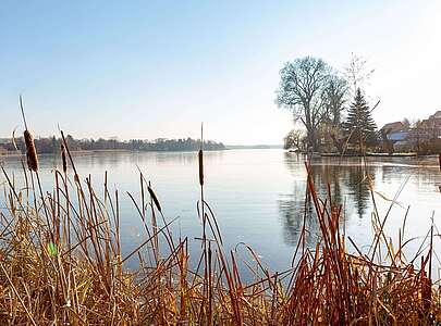 Müllroser See im Winter