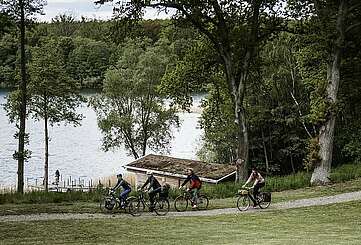 Radtouren rund um Seen