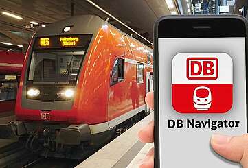 DB Navigator - stets bestens informiert