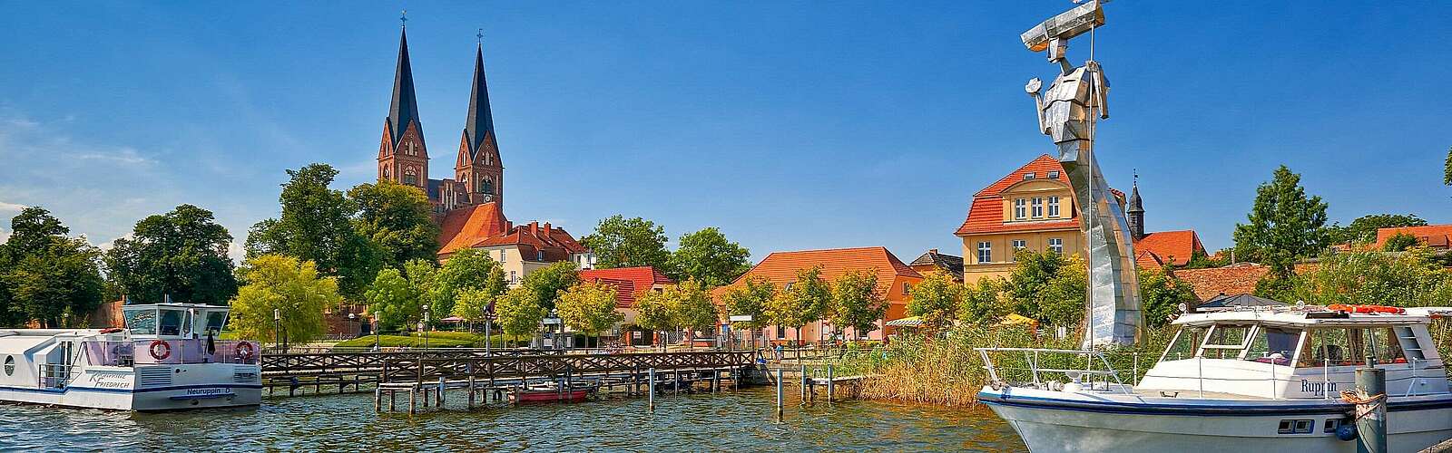 Bollwerk am Ruppiner See in Neuruppin,
            
        
                Foto: TMB Tourismus-Marketing Brandenburg GmbH/Frank Liebke
