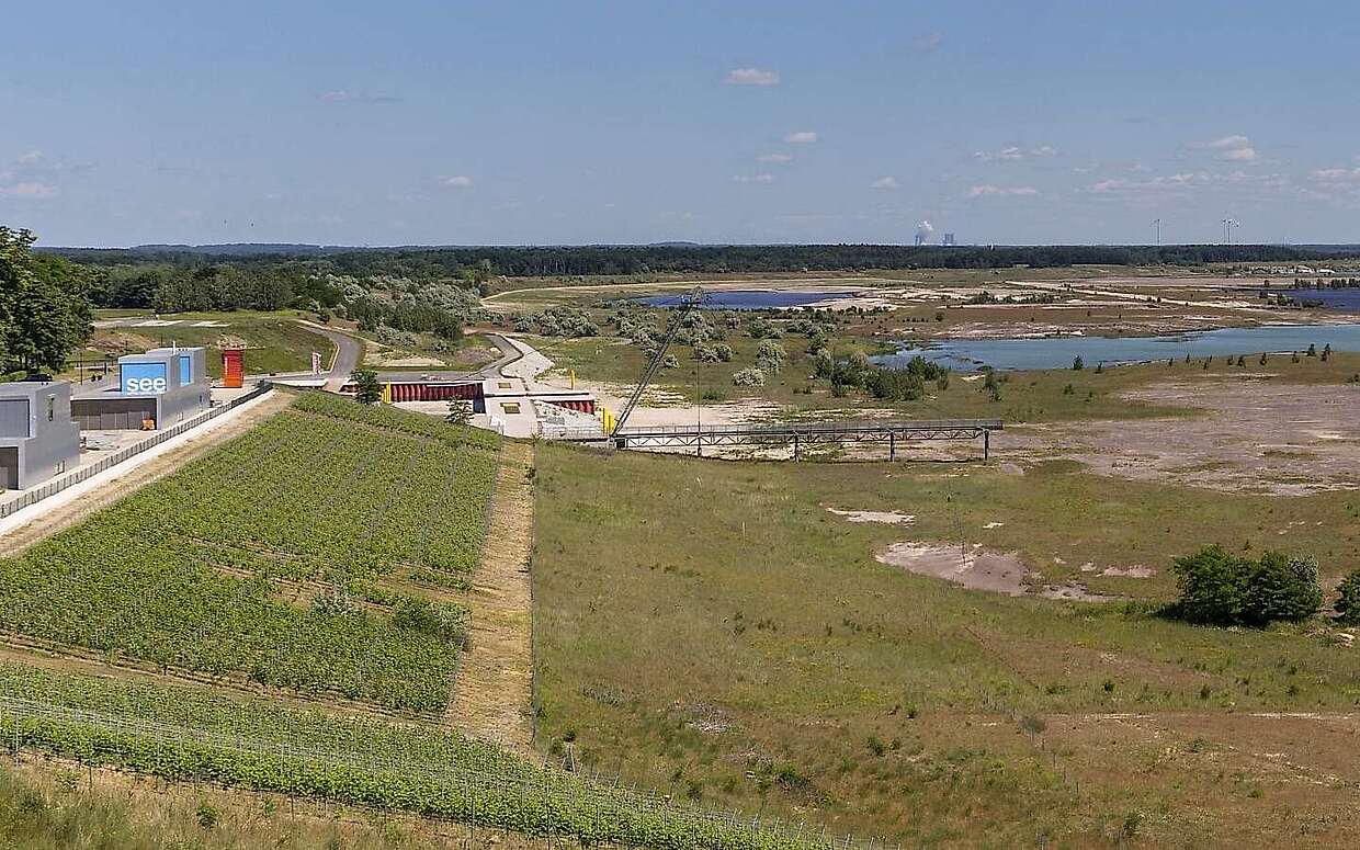 Die IBA-Terrassen am Großräschener See