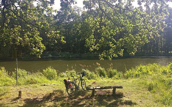 Spreeradweg an der Müggelspree