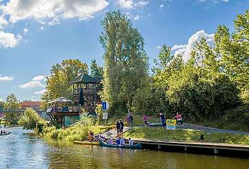 Finowkanal in Eberswalde