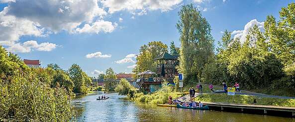 Finowkanal in Eberswalde