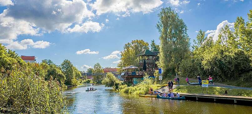 Finowkanal in Eberswalde