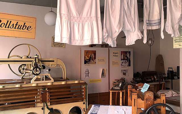 Historische Waschtechnik im Heimatmuseum Teltow