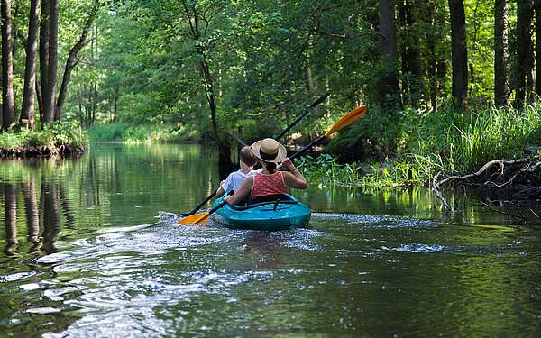 Kanufahrt im Spreewald