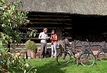 Radlerpause im Spreewald