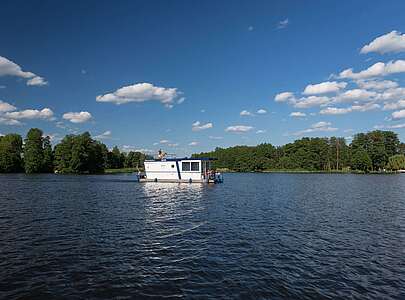 Barrierefreies Hausboot