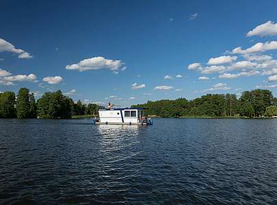 Barrierefreies Hausboot
