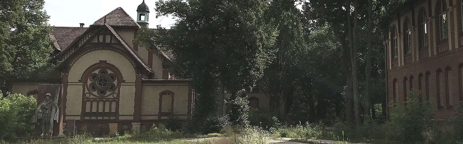 Die ehemalige Lungenheilanstalt in Beelitz-Heilstätten