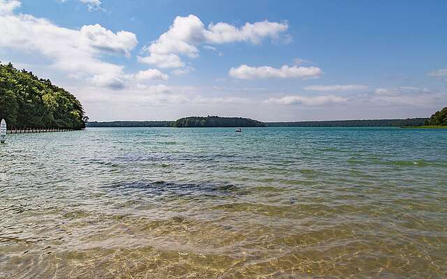 Blick auf den Stechlinsee