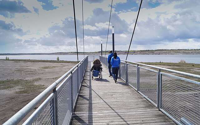 Seebrücke am Großräschener See