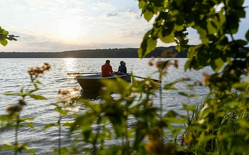 



    
        
                Ruderbootfahrt auf dem Stechlinsee,
            
        
                Foto: TMB Tourismus-Marketing Brandenburg GmbH/Wolfgang Ehn
            
    
