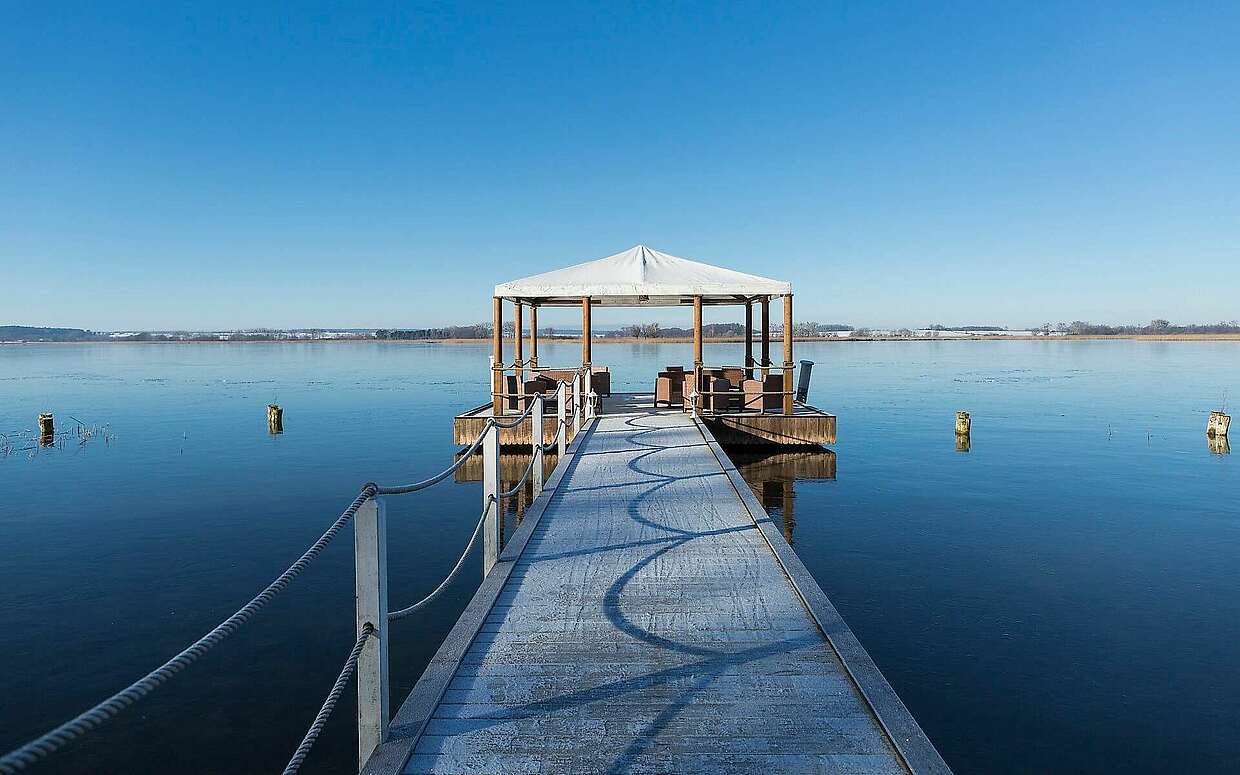 Oberuckersee im Winter