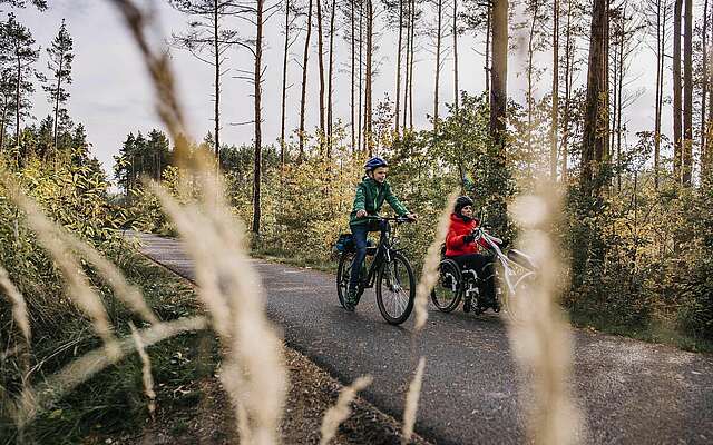 Barrierefreie Radtour