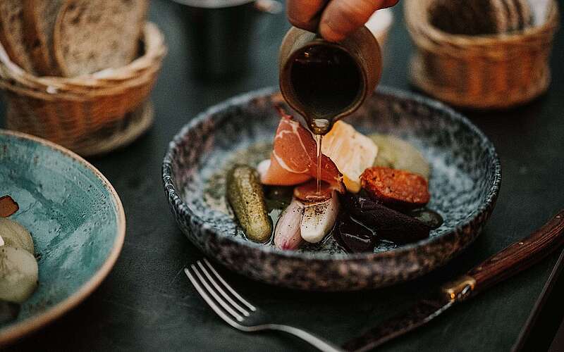 Kulinarik im winterlichen Spreewald