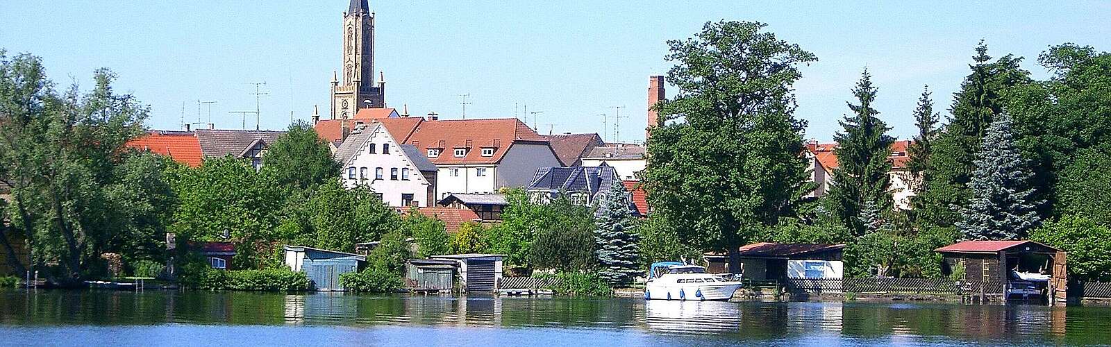 Blick auf Fürstenberg/Havel