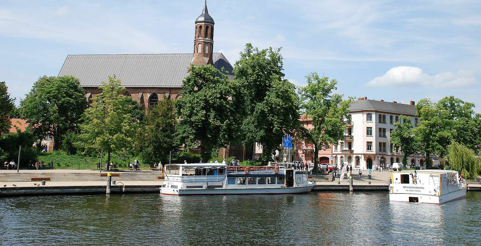 Schifffahrt Brandenburg an der Havel,
            
        
                Foto: Tourismusverband Havelland e.V./Kein Urheber bekannt