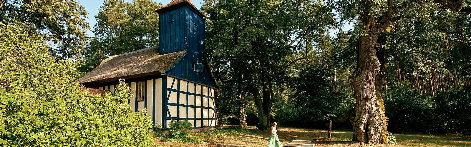 Kirchlein im Grünen in Alt Placht,
            
        
                Foto: TMB Tourismus-Marketing Brandenburg GmbH/Hendrik Silbermann