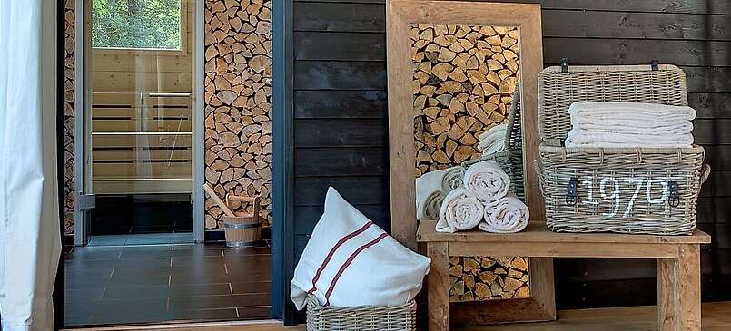 Innenansicht vom Strandhaus Spreewald in Lübben