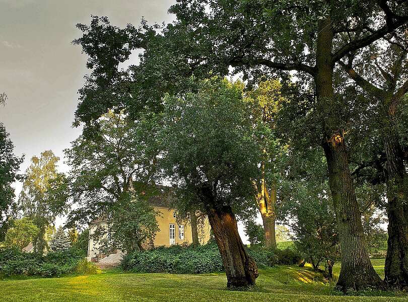 Garten des Pfarrhaus Mödlich