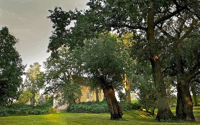 Garten des Pfarrhaus Mödlich