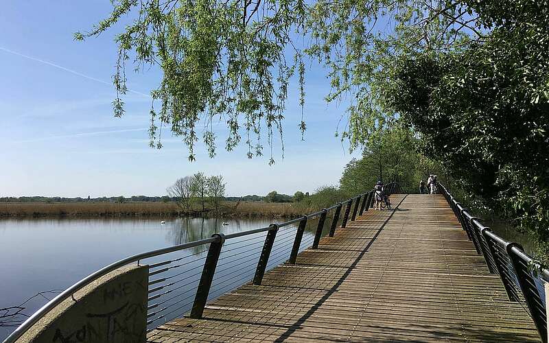 



    
        
                Auf dem Havelland-Radweg in der Nähe der Insel Töplitz,
            
        
                Foto: ScottyScout – Andrea Rohrberg und Christoph Steyer GbR/Kein Urheber bekannt
            
    
