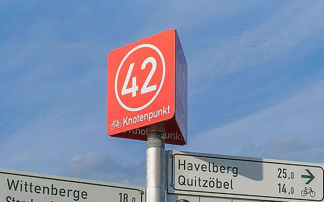 Knotenpunkt 42 in der Prignitz