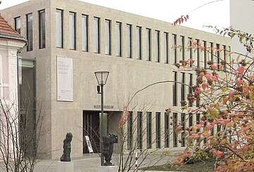 Blick auf das Kleistmuseum in Frankfurt (Oder)
