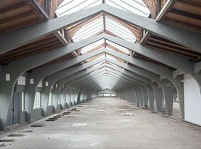 Hutfabrik Luckenwalde (Innenansicht)