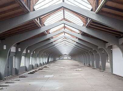 Hutfabrik Luckenwalde (Innenansicht)