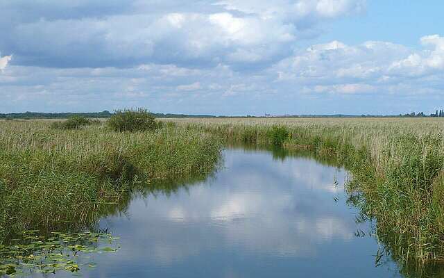 Blick auf den Uckerkanal