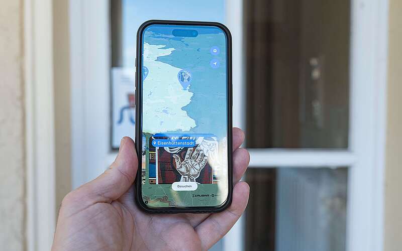 Eisenhüttenstadt mit EntdeckAR erkunden