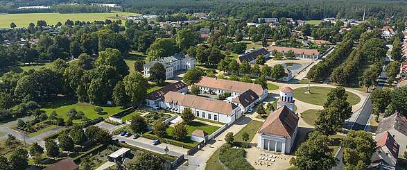 Schloss Neuhardenberg von oben