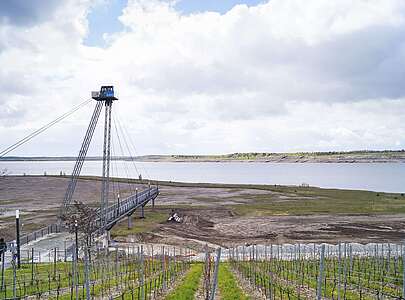 Seebrücke am Großräschener See