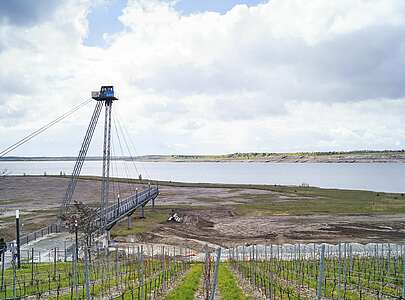 Seebrücke am Großräschener See
