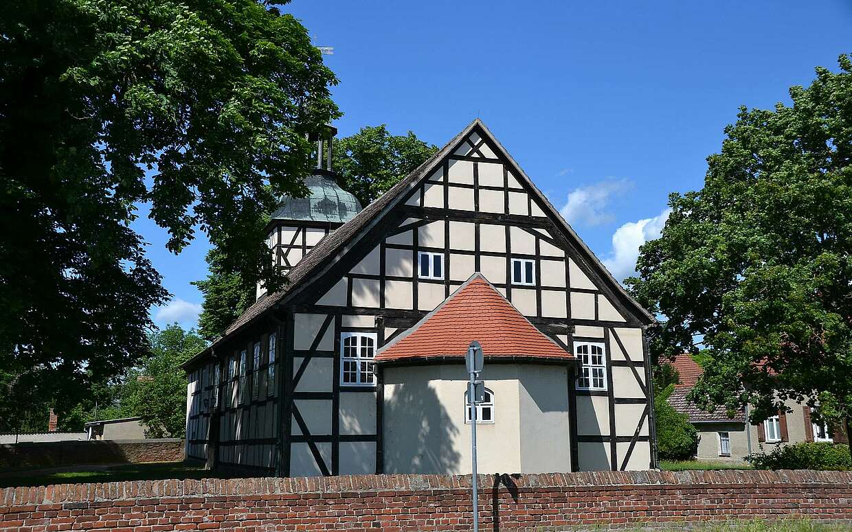 Fachwerkkirche von Milow