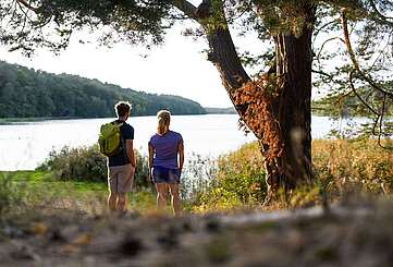 Wanderer am Roofensee