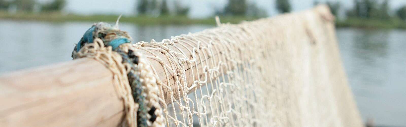 Fischernetz kurz vor dem Einsatz,
        
    

        Foto: Fotograf / Lizenz - Media Import/Nina Lenze