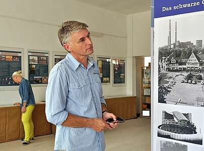 Ausstellung in der Gartenstadt Marga