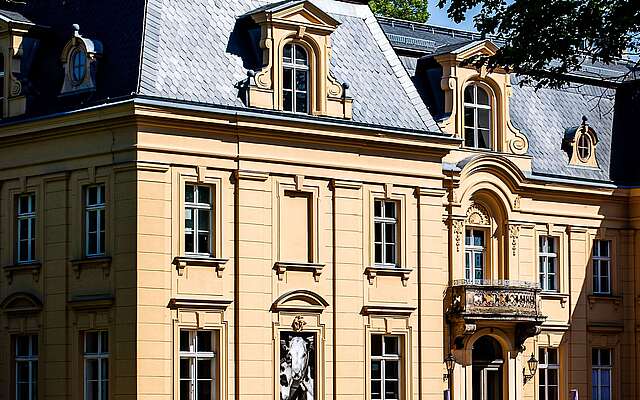 Blick aufs Oderbuchmuseum