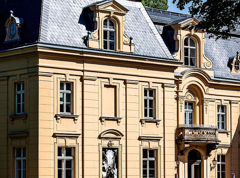Blick aufs Oderbuchmuseum