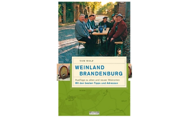 Buchcover "Weinland Brandenburg"