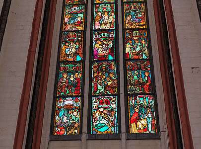 Fenster in der Marienkirche Frankfurt (Oder)